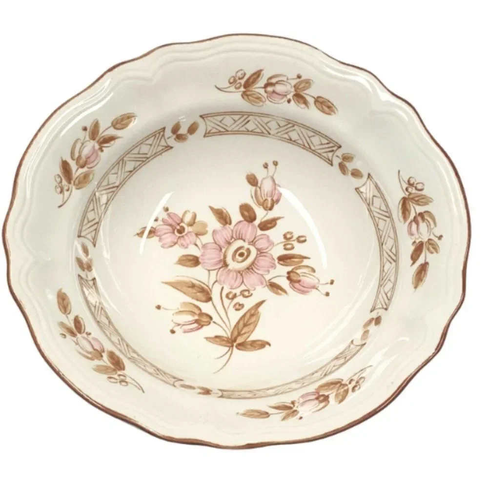 Ironstone wicker rose